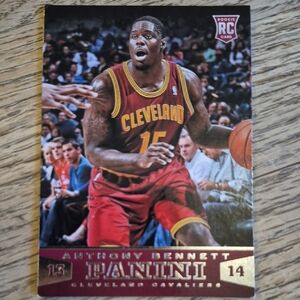 Panini Cleveland Cavaliers Card - Red and Gold